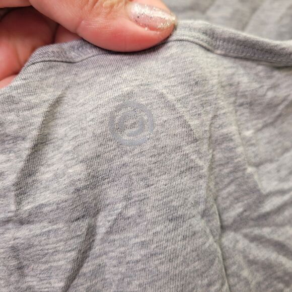 Core 10  Women Soft Cotton Open Back Tank Top Twisthole Back Gray Size 2X - Picture 5 of 10